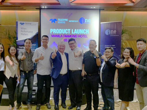 iOne and Teledyne Marine forged cooperation for the Philippine market