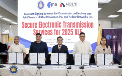 iOne–Ardent Joint Venture Awarded E-Transmission Contract for the 2025 Philippine Elections