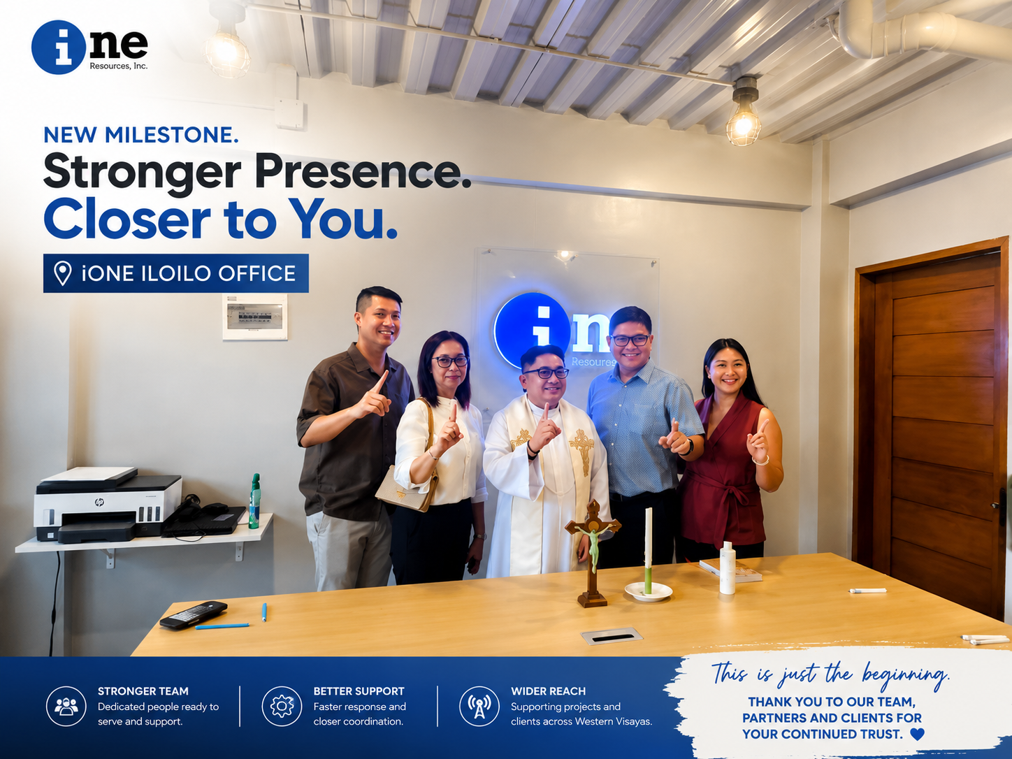 iOne Resources Strengthens Regional Presence with New Iloilo Office